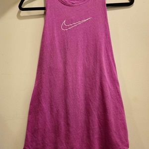 Used pink nike small tank